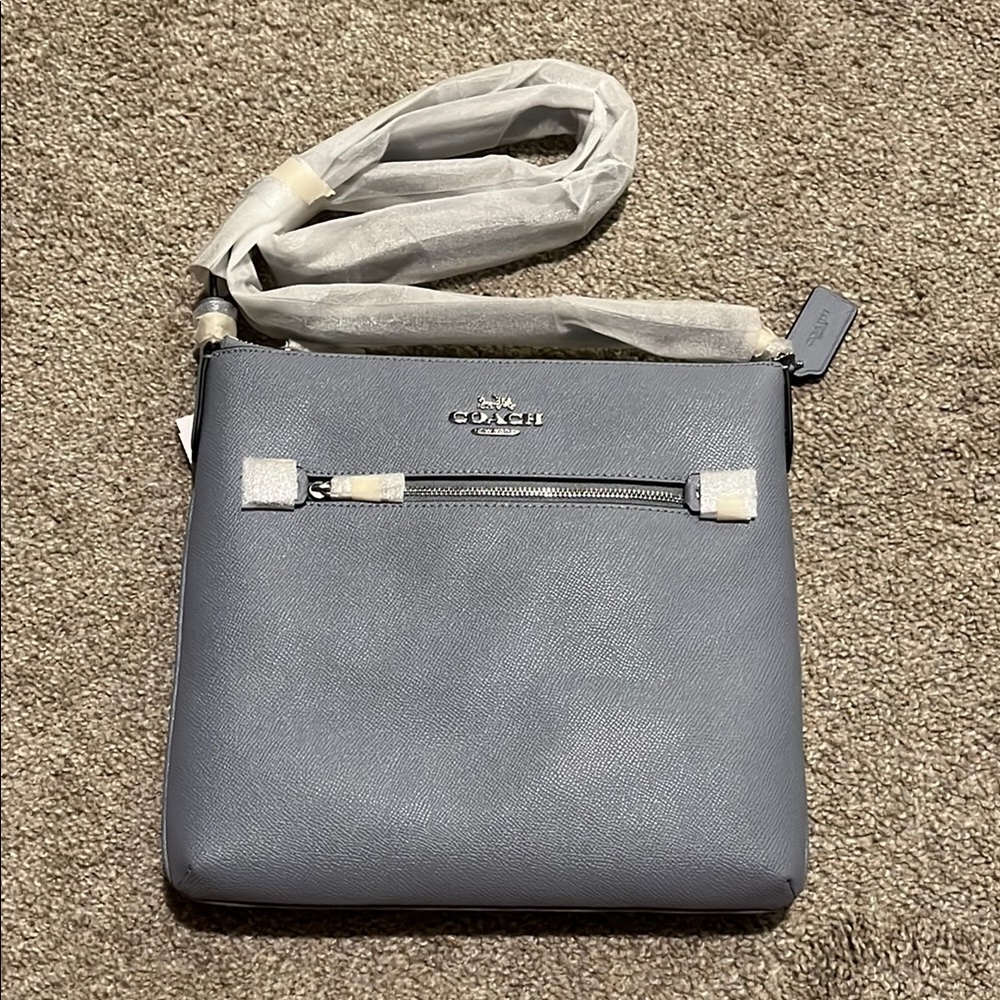 Coach Gray Crossbody Bag